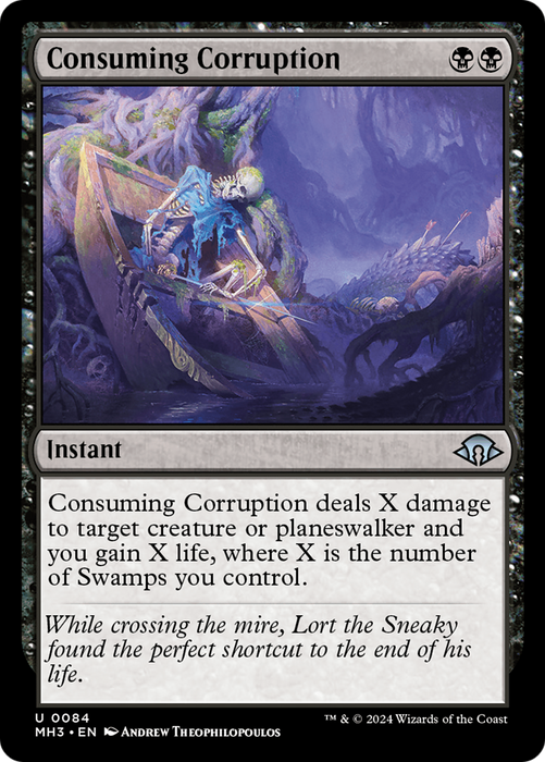 Consuming Corruption (MH3-084) - uncommon - Foil