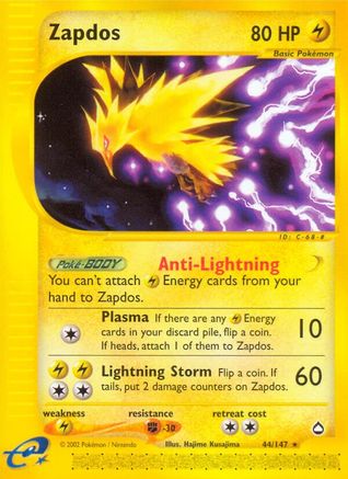 Zapdos (044) - A  - Rare