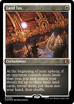 Land Tax (CMM-464) - mythic - Etched Foil