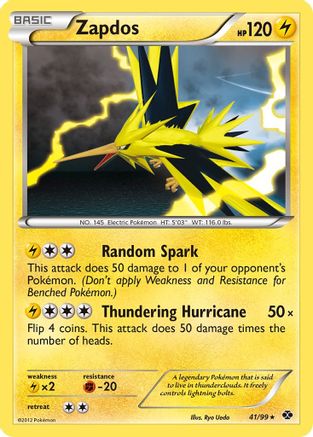 Zapdos (041/99) - ND  - Holo Rare - Holofoil