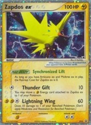 Zapdos ex (033/40) - NP  - Promo - Holofoil