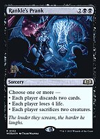 Rankle's Prank (PRE-102S) - rare - Foil
