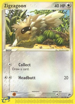 Zigzagoon (085/100) - S  - Common - Reverse Holofoil
