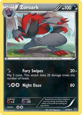 Zoroark (067) - EP  - Holo Rare - Holofoil