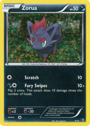 Zorua (009/12) - MP2  - Promo - Holofoil