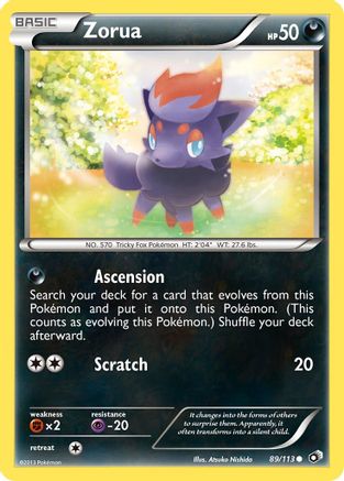 Zorua (089/113) - LT  - Common