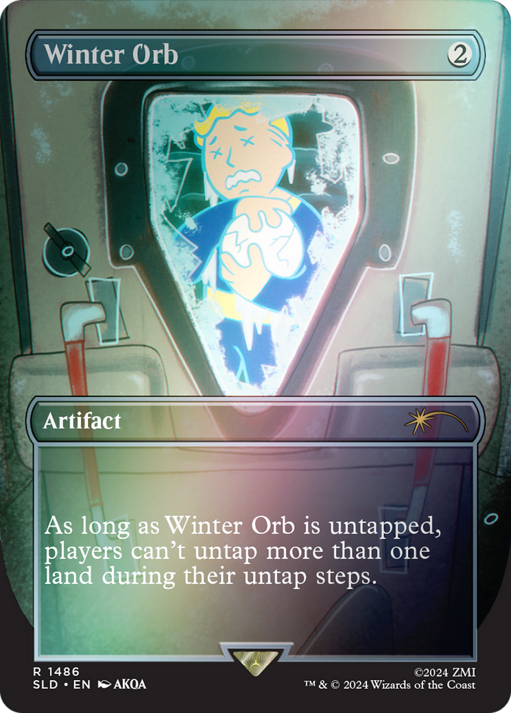 Winter Orb (SLD-1486★) - rare (Borderless) - Foil