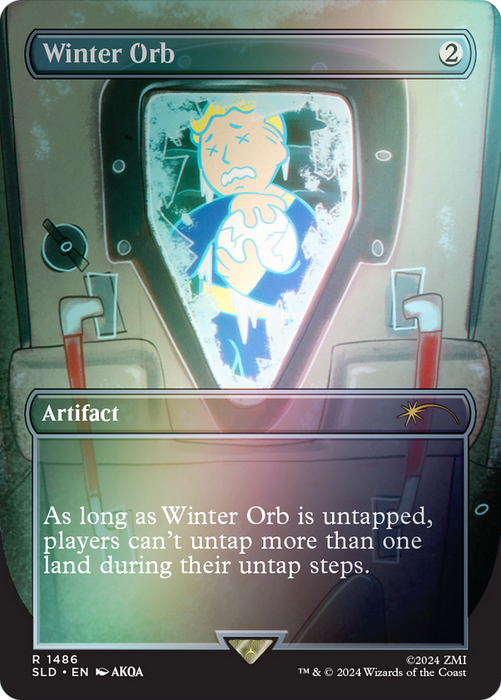 Winter Orb (SLD-1486★) - rare (Borderless) - Foil