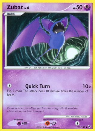 Zubat (133) - SV  - Common - Reverse Holofoil