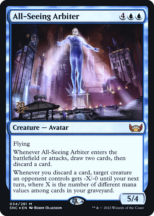 All-Seeing Arbiter (PRE-34S) - mythic - Foil