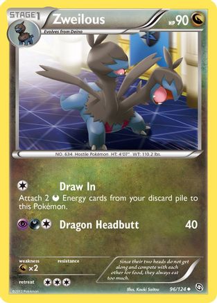 Zweilous (96) (096) - DE  - Uncommon - Reverse Holofoil