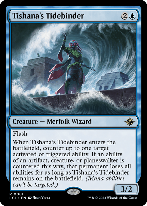 Tishana's Tidebinder (LCI-081) - rare - Foil