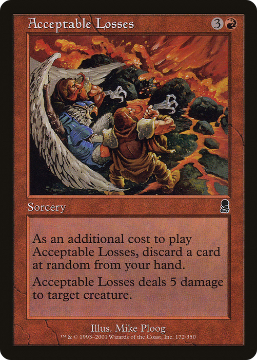 Acceptable Losses (ODY-172) - common - Foil