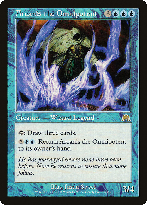Arcanis the Omnipotent (ONS-066) - rare - Foil