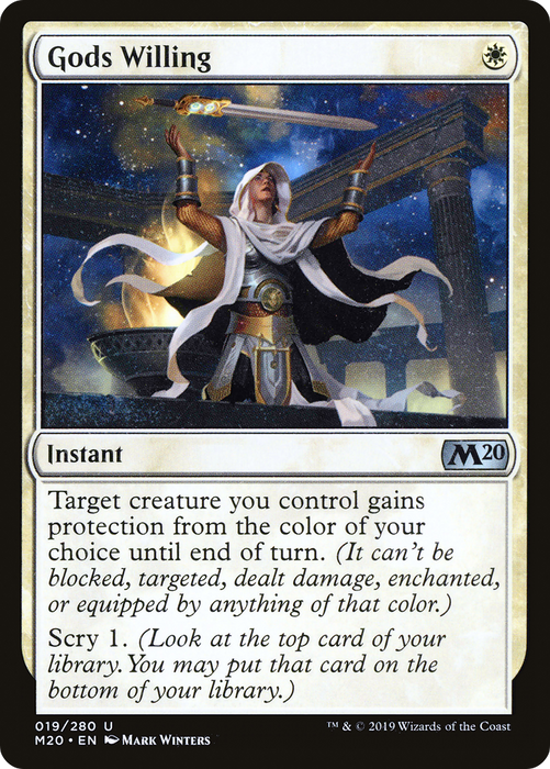 Gods Willing (M20-019) - uncommon
