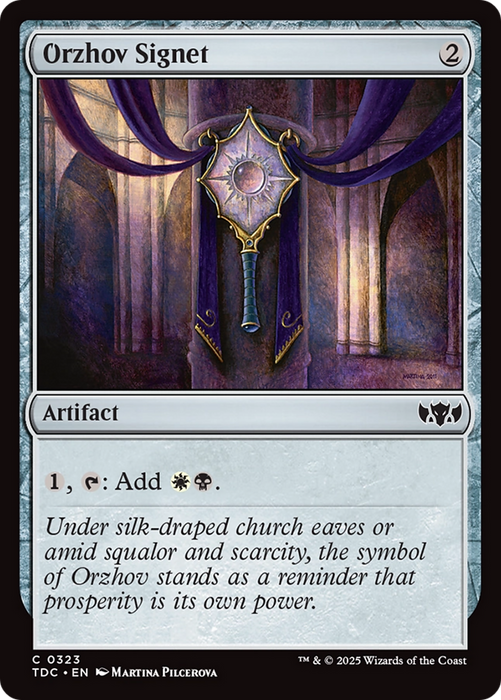 Orzhov Signet (TDC-323) - common