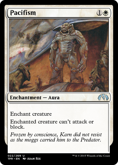 Pacifism (TPR-022) - uncommon - Foil