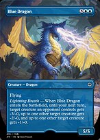 Blue Dragon (PRM-92686) - uncommon - Foil