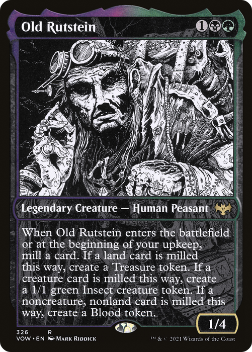 Old Rutstein (VOW-326) - rare: (Showcase)