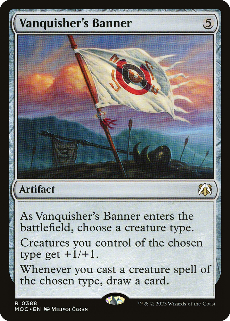 Vanquisher's Banner (MOC-388) - rare