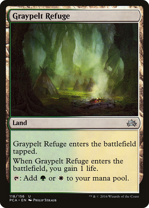 Graypelt Refuge (PCA-118) - uncommon