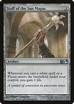 Staff of the Sun Magus (M14-222) - uncommon