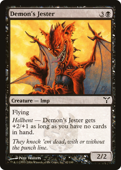 Demon's Jester (DIS-042) - common - Foil