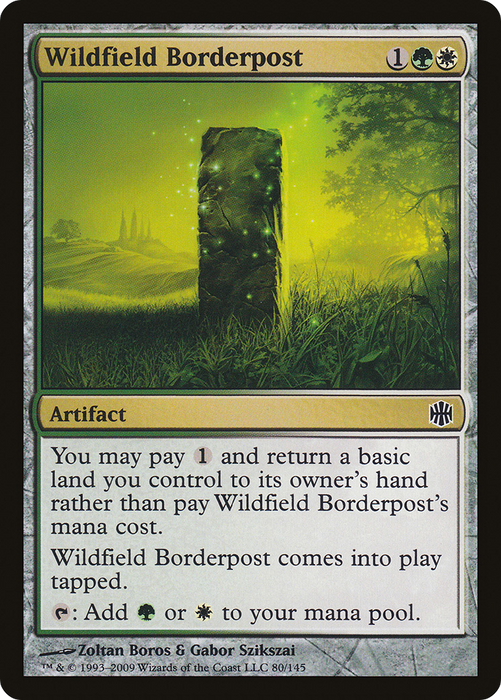 Wildfield Borderpost (ARB-080) - common - Foil