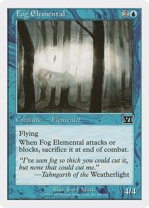 Fog Elemental (6ED-069) - common