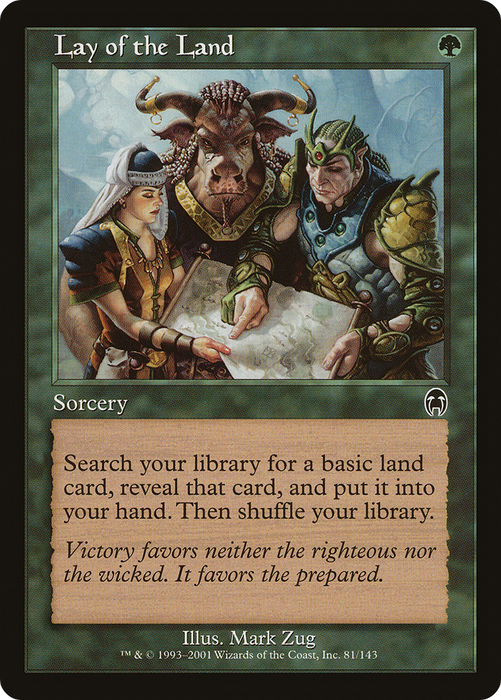 Lay of the Land (APC-081) - common - Foil