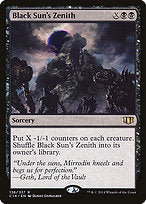 Black Sun's Zenith (C14-136) - rare