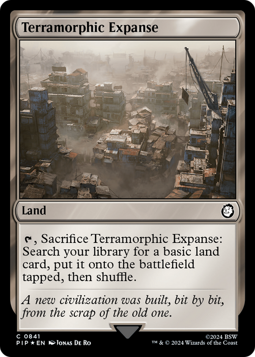 Terramorphic Expanse (PIP-841) - common - Foil