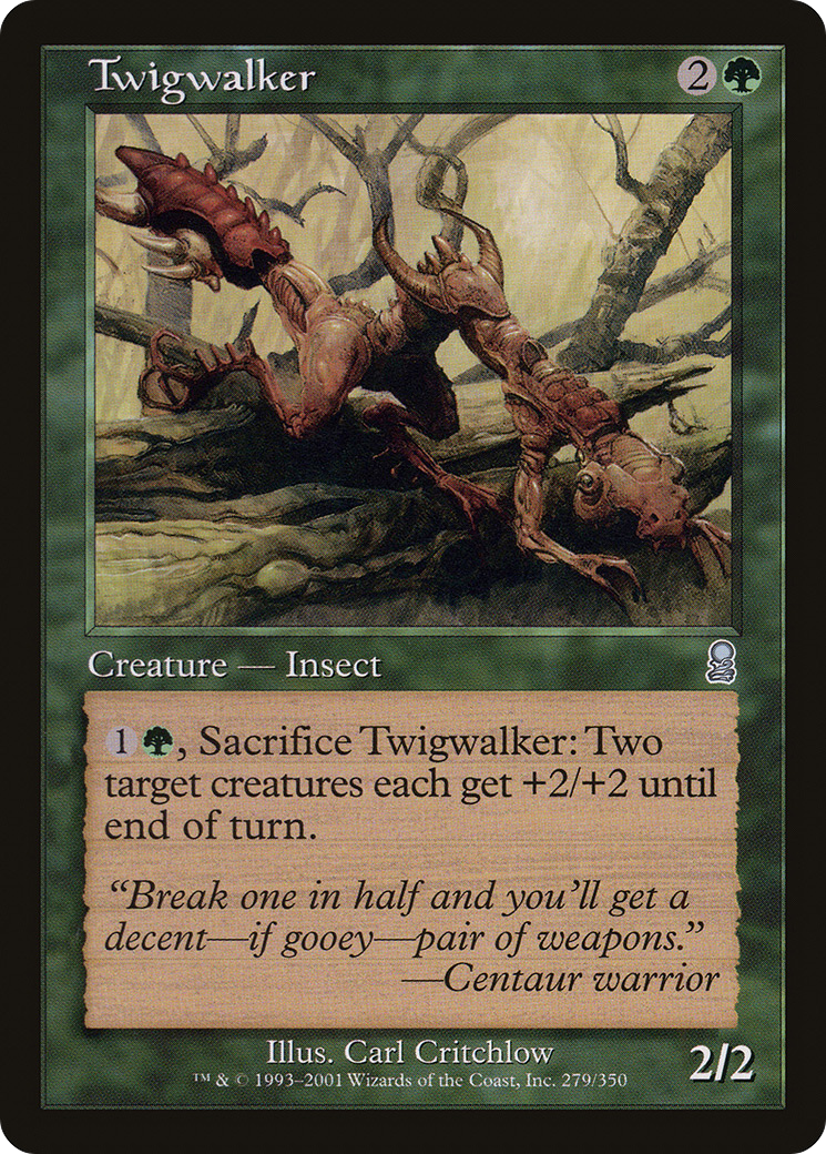 Twigwalker (ODY-279) - uncommon - Foil