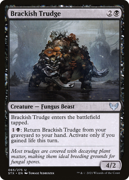 Brackish Trudge (STX-065) - uncommon - Foil