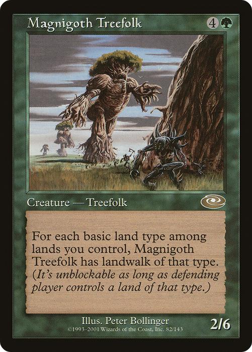 Magnigoth Treefolk (PLS-082) - rare - Foil