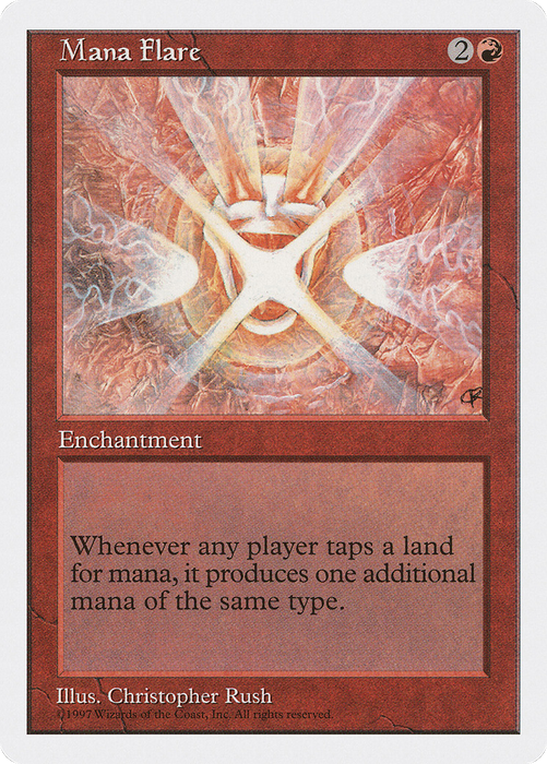 Mana Flare (5ED-249) - rare