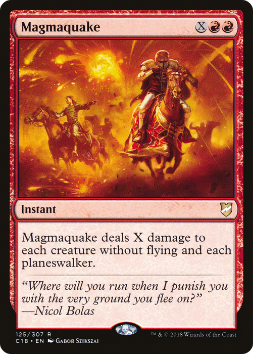 Magmaquake (C18-125) - rare