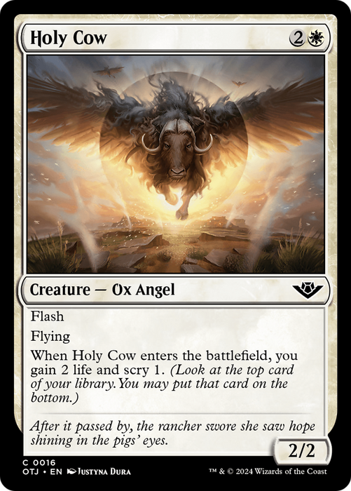 Holy Cow (OTJ-016) - common - Foil