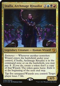 Inalla, Archmage Ritualist (OVER-038) - mythic - Foil