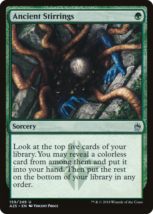 Ancient Stirrings (A25-159) - uncommon - Foil
