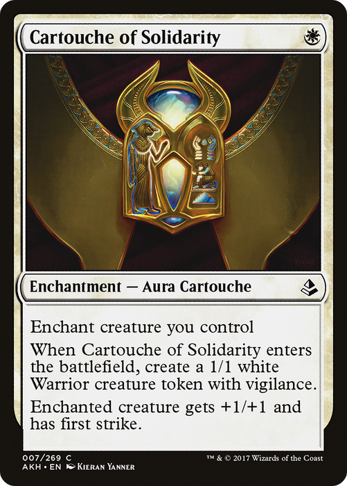 Cartouche of Solidarity (AKH-007) - common - Foil