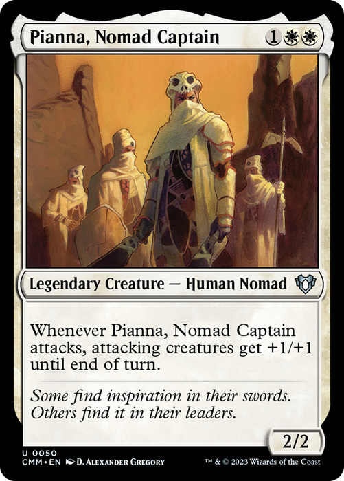 Pianna, Nomad Captain (CMM-050) - uncommon
