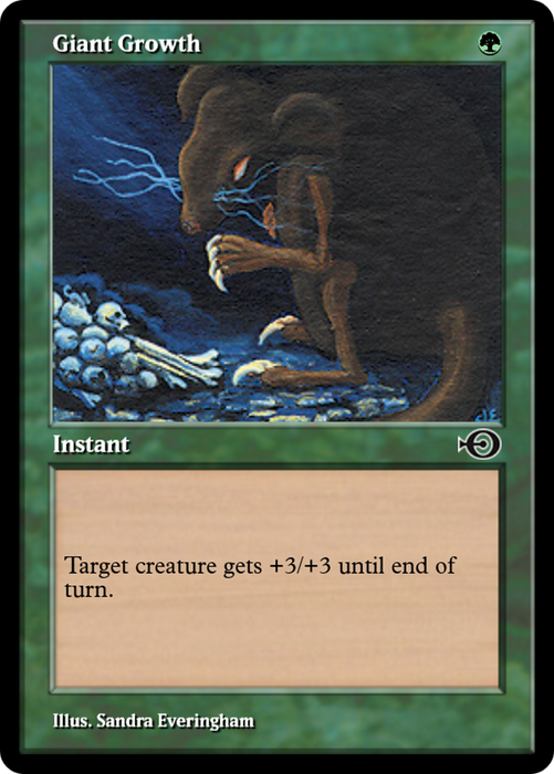 Giant Growth (PRM-35930) - common - Foil