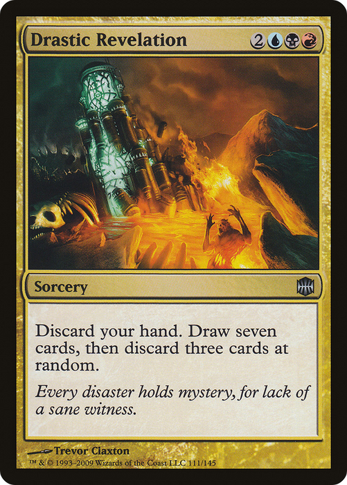 Drastic Revelation (ARB-111) - uncommon - Foil