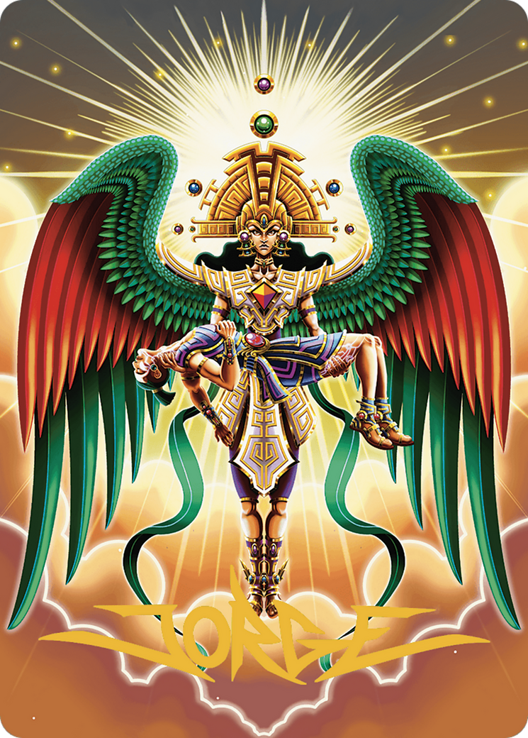 Resplendent Angel // Resplendent Angel (ALCI-059) - common (Borderless) - Foil