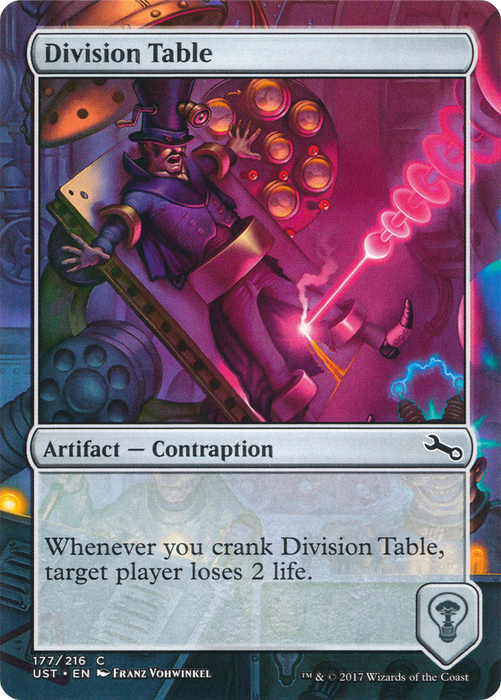 Division Table (UST-177) - common (Borderless) - Foil
