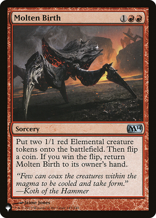Molten Birth (LIST-M14-147) - uncommon