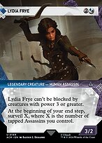 Lydia Frye (ACR-149) - uncommon: (Showcase) (Borderless) - Foil