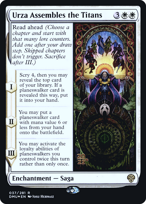 Urza Assembles the Titans (PRE-37S) - rare - Foil