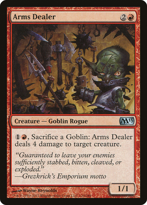 Arms Dealer (M13-120) - uncommon